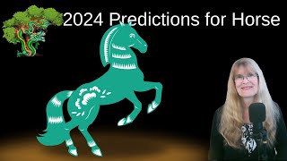 Horse – Chinese astrology 2024 Luck and Hard Work Predictions [upl. by Odraleba]