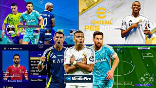 eFootball PES 2025 PPSSPP FULL UPDATE ENGLISH VERSION 🔥🔥🔥 [upl. by Haney726]