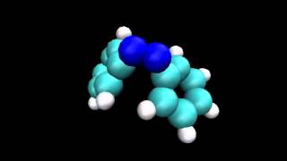 Simulation of photoisomerization of cisazobenzene [upl. by Anitniuq530]