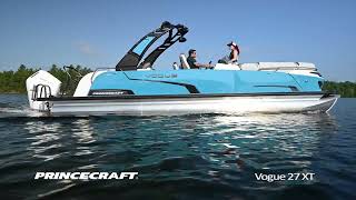 Princecraft  Vogue 27 XT 2024 Ponton  Pontoon [upl. by Rheinlander772]