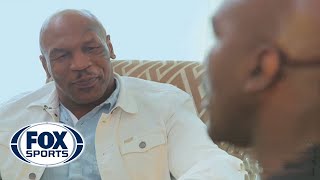 Mike Tyson and Evander Holyfield rehash the ear bite [upl. by Angus895]