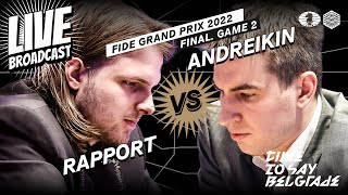 FIDE Grand Prix Belgrade 2022 FINAL Game 2 [upl. by Esyahc981]