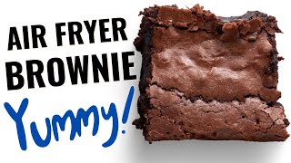 How To Make Easy Air Fryer Brownies SO Chewy And Fudgy [upl. by Jarlath950]