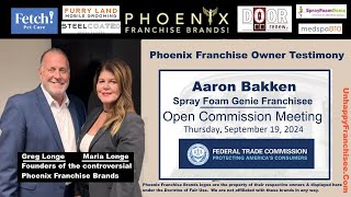 Spray Foam Genie Franchise Complaint  Aaron Bakken [upl. by Marquardt]