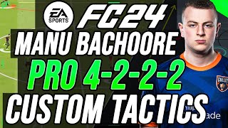 META PRO 4222 CUSTOM TACTICS amp INSTRUCTIONS FORMATION GUIDE  EA FC 24 [upl. by Hayton]