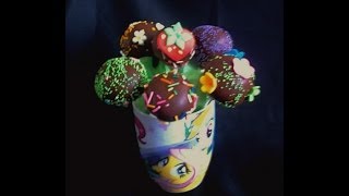 Como hacer cake pops PASO A PASO [upl. by Bruning726]