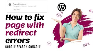 How To Fix Page With Redirect Issue in Google Search Console  page with redirect error  Live Work [upl. by Eiznikcm]