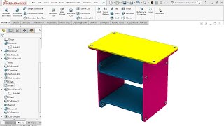 Sheet Metal Riveting  SolidWorks Tutorial [upl. by Hsemin]