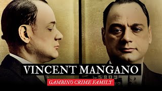 5 Vincent quotThe Executionerquot Mangano Original Boss Gambino Crime Family [upl. by Henka1]