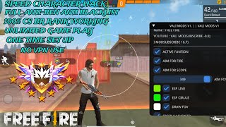 NEW SPEED HACK FREE FIRE 100  BR CS RANK WORKING ONE TIME SETUP UNLIMITED GAMEPLAY ANTI BLACKLIST ✅ [upl. by Nugent]