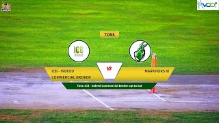 03 August 2024  ICB  INDEED COMMERCIAL BROKER vs MARKHORS XI  BS SATURDAY SLAMMERS 16 [upl. by Marlin965]