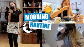 MY REALISTIC SCHOOL MORNING ROUTINE 2018 [upl. by Lovich852]