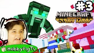 Minecraft Story Mode Season 2 Part 3 HobbyPigTV [upl. by Tiram558]