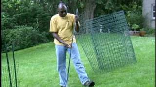 How To Install Garden Fencing [upl. by Atnas131]