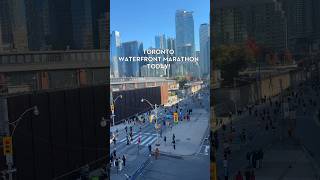 The TCS Toronto Waterfront Marathon brings 30000 participants this year [upl. by Abagael615]