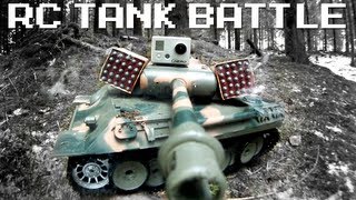 RC TANK BATTLE  RCExplorerse [upl. by Ahseram622]