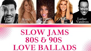 Slow Jams  80s amp 90s RampB Love Ballads amp Classic Blues Sundowner [upl. by Niwle271]