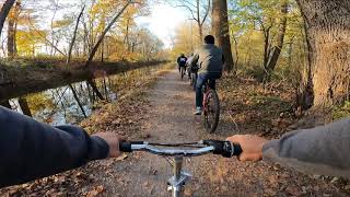 25 Minute Virtual Bike Ride  Delaware Canal Loop Trail  Pennsylvania  New Jersey [upl. by Oilut]