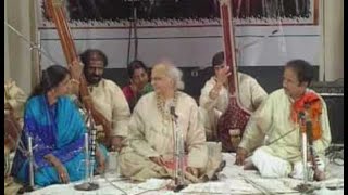 Sumiran Kar Le Mere Mana  Raag Bhairavi  Pandit Jasraj  Kavita Krishnamurthy [upl. by Pepillo]