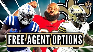 saints Free Agent Options Prior to Training Camp [upl. by Bashemath]