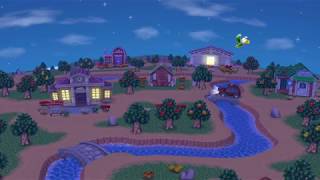 SSBU Smashville Night Hazard Off Background HD [upl. by Buatti]