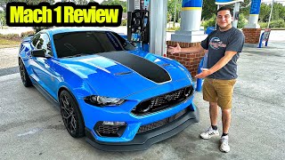 Reviewing DerekBaranProductions 2022 Mustang Mach 1 6 Speed Tremec [upl. by Handler736]