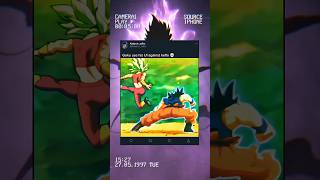 Goku UI vs kefla 💀🔥dragonball goku kefla dbz ultrainstinct [upl. by Oringa24]