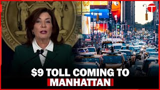 New York Revives 9 Congestion Charge for Manhattan  Traffic and Transit Funding [upl. by Naujik]