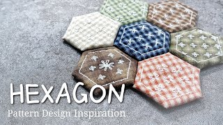 Hexagon Pattern Design Inspiration [upl. by Sakul748]