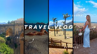 SPAIN Vlog  Food Culture Beaches [upl. by Ayetal]