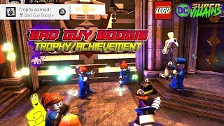 Lego DC SuperVillains Bad Guy Boogie TrophyAchievement  HTG [upl. by Teague]