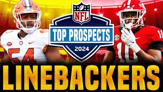 Top LINEBACKERS in the 2024 NFL Draft Preseason Rankings [upl. by Annoid]