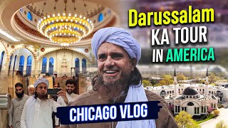 Mufti Tariq Masood Vlogs  Darussalam ka tour  USA Chicago [upl. by Stesha]