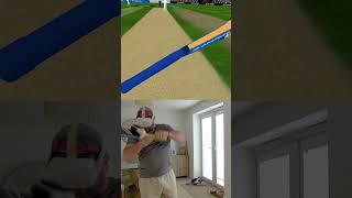 Cutting it behind square for four in iB Cricket using Meta Quest 2 vrcricket cricket vrgaming [upl. by Giuliana]