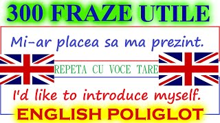 300 fraze utile pentru incepatori engleza pentru incepatori invata engleza english poliglot [upl. by Ssenav]