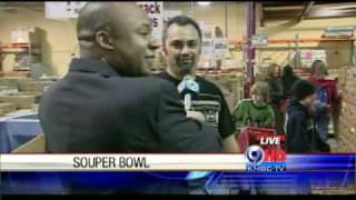 Souper Bowl Helps Harvesters Food Bank [upl. by Moser]