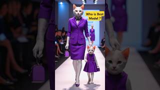 Cat and Kitten Walk With Office Look😻🐾 cat baby shorts trending [upl. by Winter352]