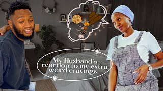 Carey Priscilla Extra Weird Pregnancy Cravings My Husband’s Reaction Is Out Of This World 😂 [upl. by Ramas]