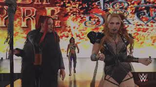 SmackDowns  NiA JaX  TaminA vs ALBA Fyre  IsLa Dawn  table match [upl. by Eelnayr343]