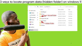 How to Easily Locate the Hidden quotProgramDataquot Folder in Windows 11  StepbyStep Guide [upl. by Anastas]