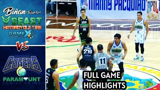 MPBL HIGHLIGHTS  BIÑAN TATAK GEL vs MUNTINLUPA CAGERS  MAY 13 2024 mpbl [upl. by Wesley233]