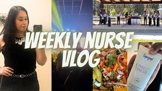 WEEKLY VLOG 95 per diem nurse Hispanic heritage month concert [upl. by Eugnimod]