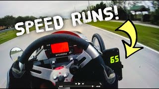 CycleKart  Top Speed Runs  65mph [upl. by Collier]