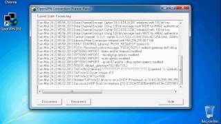 How configure VPN OpenVPN connection Windows 7 [upl. by Shawn]