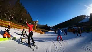 Winterberg relaxing ski in low snow conditions [upl. by Eisele]