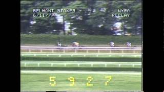 Seattle Slew  1977 Belmont Stakes [upl. by Nahtnhoj]