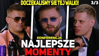 ALANIK VS FERRARI  KONFERENCJA FAME 23  NAJLEPSZE MOMENTY 33 [upl. by Ahaelam20]