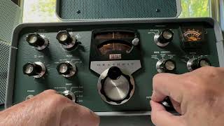 Heathkit SB101 demo [upl. by Eizzil352]