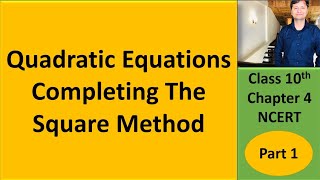 Completing the square method class 10 [upl. by Winona]