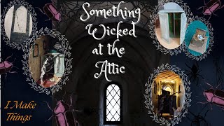 Something Wicked at the Attic  Halloween BOOK NOOK [upl. by Fish165]